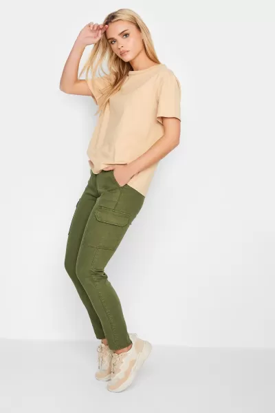 Petite Cargo Skinny Jeans