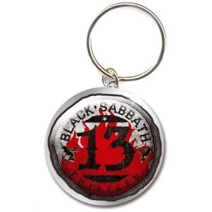 Black Sabbath - 13 Flame Circle Keychain