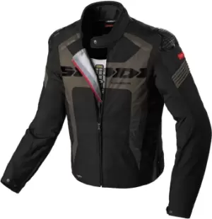 Spidi Warrior H2Out Motorcycle Textile Jacket, black, Size S, black, Size S