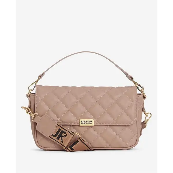 Barbour International Soho Quilted Crossbody Bag - Cream One Size