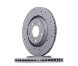 ZIMMERMANN Brake disc AUDI 100.3316.52 8E0615601K,8E0615601R Brake rotor,Brake discs,Brake rotors