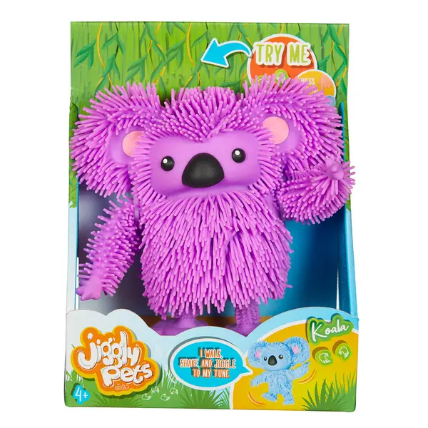 Jiggly Pets Koala - Purple Toys - Animals & Playsets