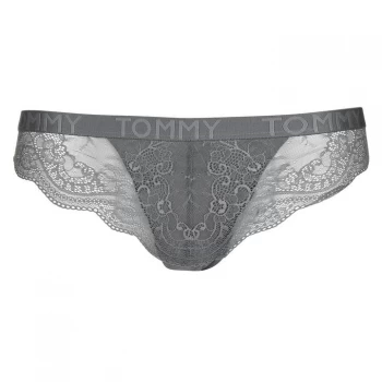 Tommy Bodywear Tommy Lace Brazilian Briefs - Iron Gate 019