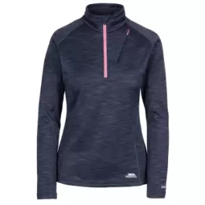 Trespass Womens/Ladies Fairford Fleece Top (S) (Navy Marl)