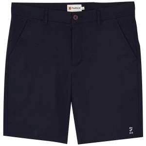 Farah Mens Bassett Chino Shorts True Navy 40