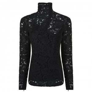 By Malene Birger Kemmah Lace Top - Black 050