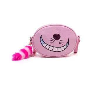 Disney - Cheshire Cat Womens Shaped Shoulder Bag - Pink