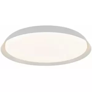 Nordlux Piso LED Dimmable Semi Flush Light White, 2200-2700K