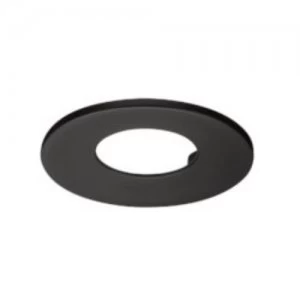 KnightsBridge Traditional IP65 Round Fire Rated Bezels for Fixed ProKnight - Black