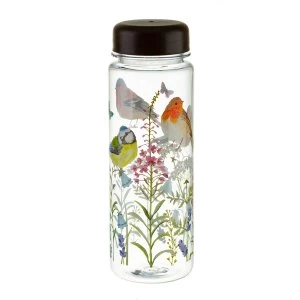 Sass & Belle Garden Birds Clear Water Bottle