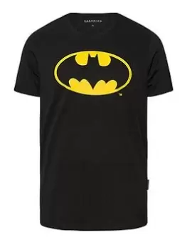 BadRhino Black Batman T-Shirt, Black, Size 1Xl, Men