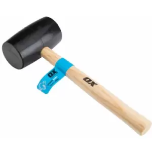 Ox Trade Black Rubber Mallet - 24 oz