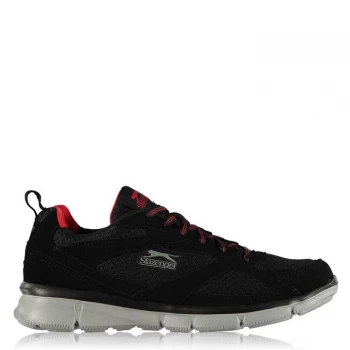 Slazenger Zeal Mens Trainers - Black/Red