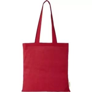 Bullet Orissa Organic Cotton Tote Bag (One Size) (Red)