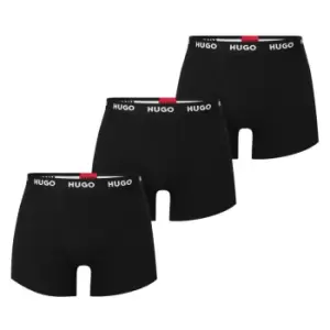 Hugo Boxerbr Triplet Pack 10241846 - Black