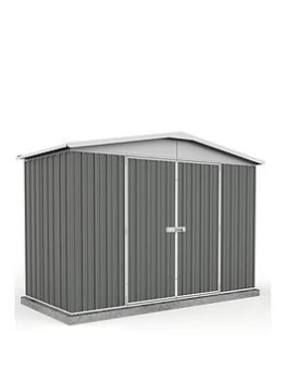 Mercia Absco Regent Apex 10 X 6 Metal Shed - Grey