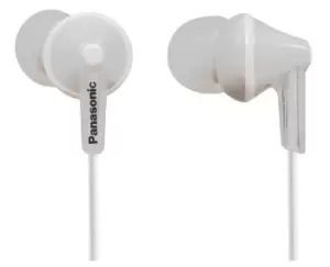 Panasonic RP-HJE125E-W Ergofit In Ear Earphones