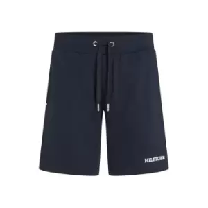 Tommy Hilfiger Monotype Sweatshort - Blue