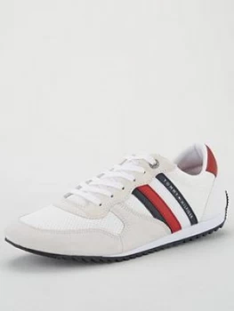 Tommy Hilfiger Essential Mesh Runners - White, Size 10, Men