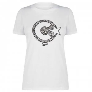 Converse Star T Shirt Ladies - White