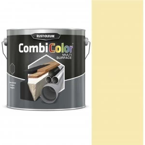 Rust Oleum Satin Multi Surface Paint Cream 750ml