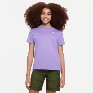 Nike Sportswear Big Kids (Girls') T-Shirt - Purple