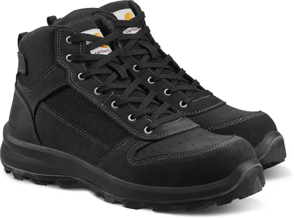 Carhartt Michigan Mid Zip Shoes, black, Size 39