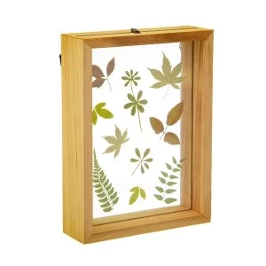 Sass & Belle Herbarium Leaves Floating Frame