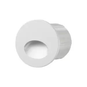 Merano Florida II Outdoor Recessed Wall Lamp White Aluminium LED 3W 170Lm 3000K IP54