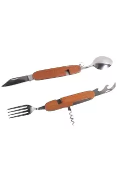 Wayfarer Camping Cutlery Tool - Stainless Steel