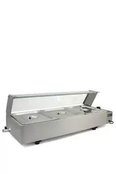 KuKoo 3 Pan Wet Well Bain Marie