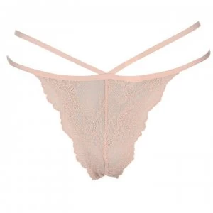 Firetrap Thong Briefs Ladies - Blush Pink