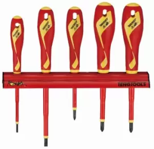 Teng Tools WRMDV05N 5 Piece - Insulated Screwdriver Rack (1000V)