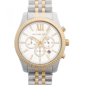 Lexington Chronograph Quartz White Dial Mens Watch