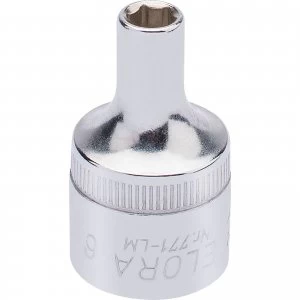 Elora 1/2" Drive Hexagon Socket Metric 1/2" 6mm