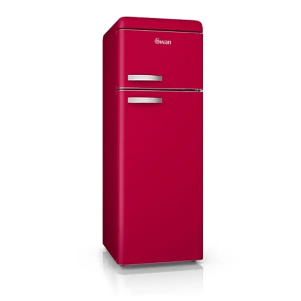 Swan SR11010RN 199L Retro Top Mounted Fridge Freezer