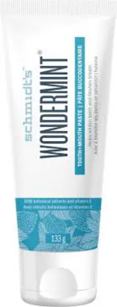 Schmidt's Wondermint Refreshing Toothpaste 133g