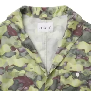 Albam Albam Miles Camo Shirt Mens - Green