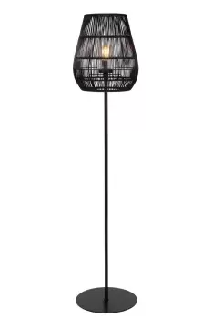 Nerida Cottage Floor lamp Outdoor - Ø35cm - 1xE27 - IP44 - Black