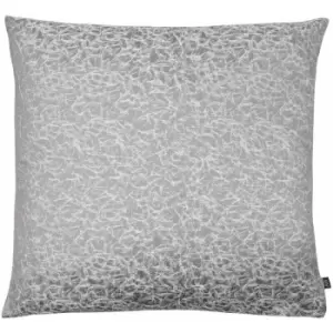 Ashley Wilde Wick Textured Cushion Cover, Dove/Steel, 50 x 50 Cm