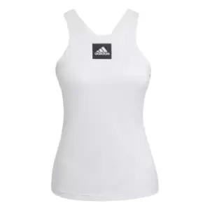 adidas Paris Tennis Y-Tank Top Womens - White