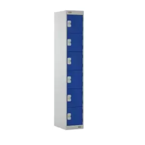 TC Group 6 Door Locker 300 x 300 x 1800 Blue Door