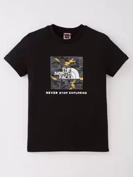 The North Face Short Sleeve Box Tee - Black