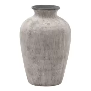 Hill Interiors Bloomville Chours Vase in Stone