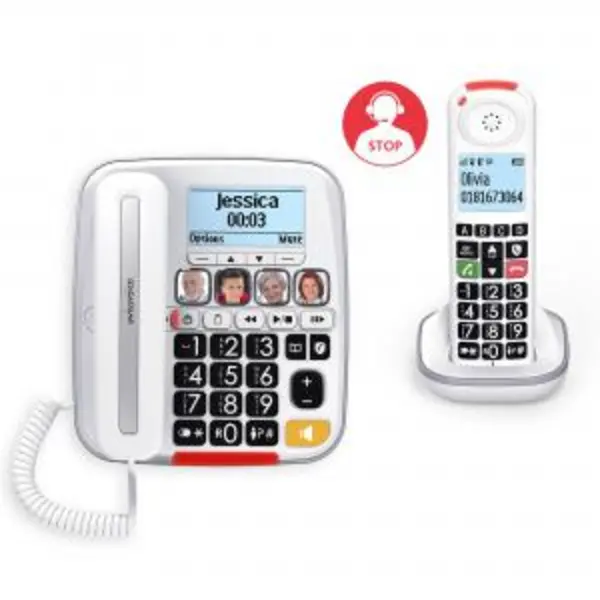 SwissVoice Xtra 3355 Combo Telephone with Answer Machine 33736J GJQ33736J