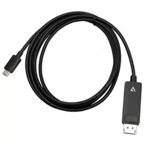 V7 V7USBCDP14-2M DisplayPort USB Type-C Black