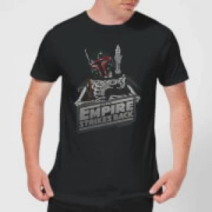 Star Wars Boba Fett Skeleton Mens T-Shirt - Black - XL