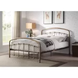 Flintshire Mostyn Metal Bed Frame 5ft King Antique Bronze