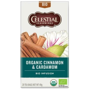 Organic Cinnamon & Cardamom Tea - 20 Bags - 91063 - Celestial