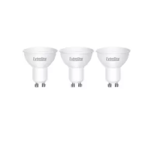 GU10 7W LED Light Bulb Warm White (pack of 3)